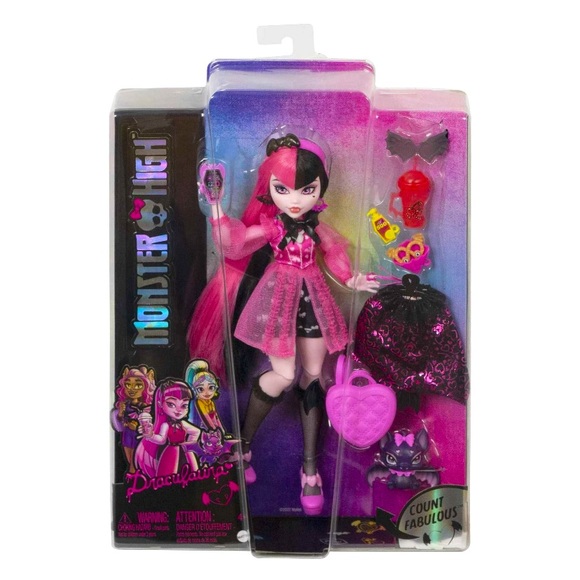 NWT Monster High DRACULAURA Doll Mattel - Picture 1 of 8